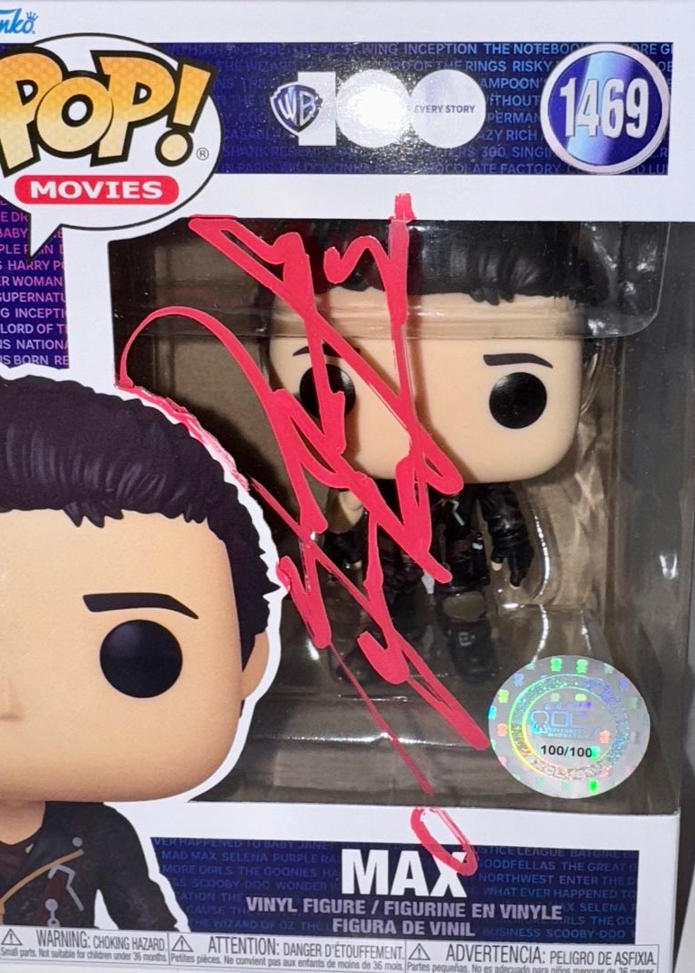 Mel Gibson Signed Funko Pop #1469 "Mad Max" (Red Ink) - Celebrity Authentics #1